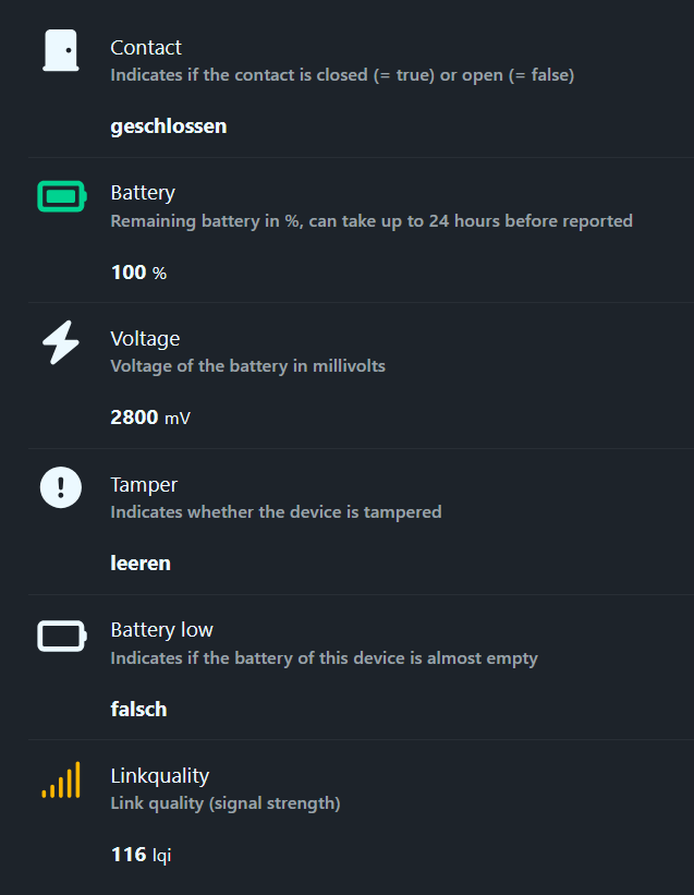 Home Assistant Expose Einstellungen zu HOBEIAN ZG-102ZA